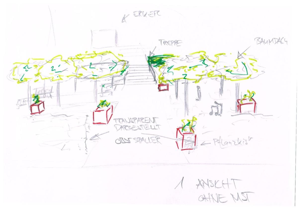 Auch mal einfach Skizzenhaft